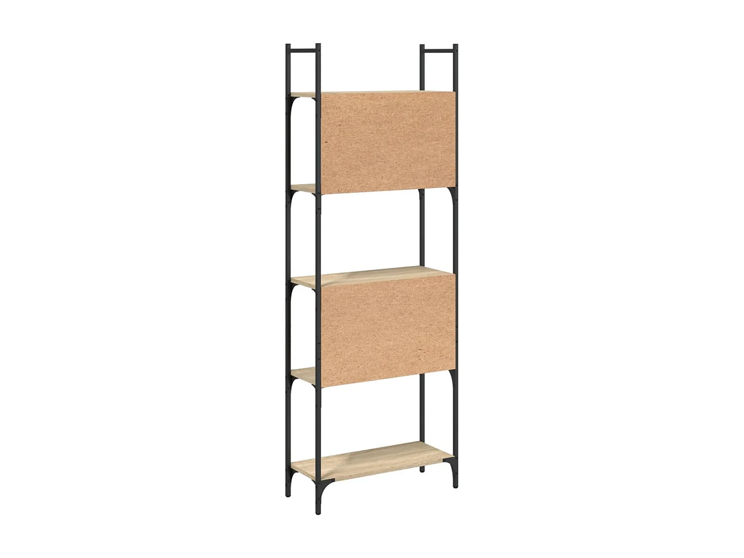 Libreria 5Ripiani Rovere Sonoma 60,5x24x166,5 Legno Multistrato