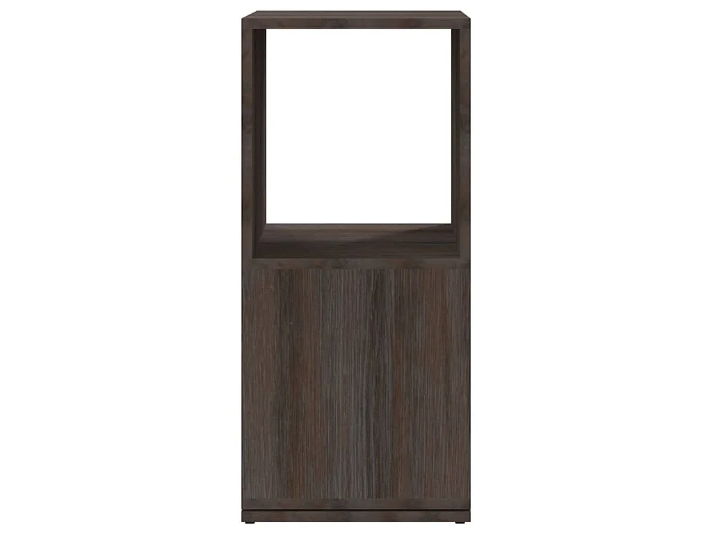 Armoire rotative Gris chêne 34,5x34,5x75,5 cm bois d'ingénierie