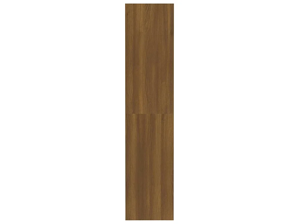 Bibliothèque/Séparateur de pièce Chêne marron Bois d'ingénierie