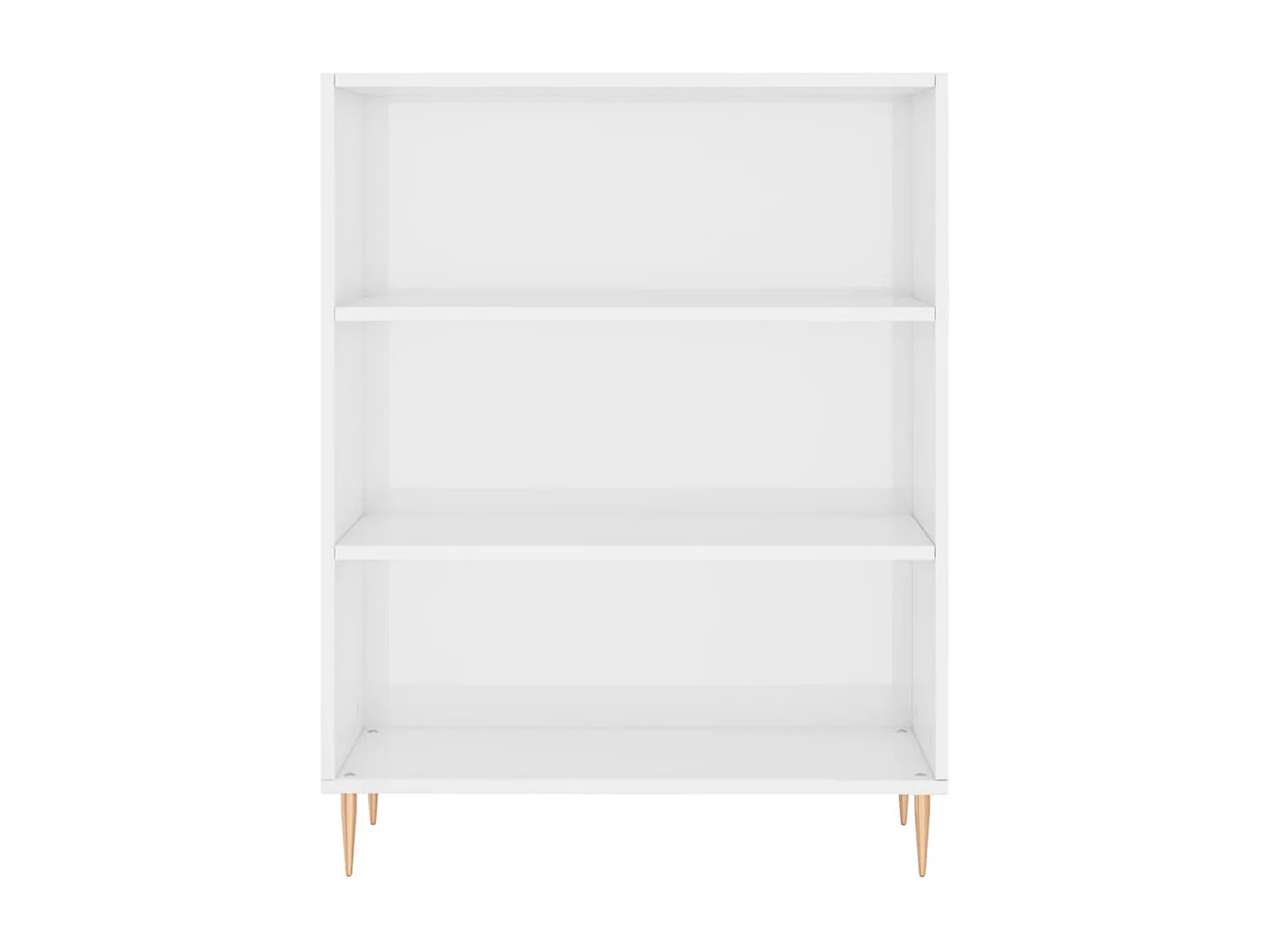 Estante 69,5x32,5x90 cm derivados de madeira branco brilhante