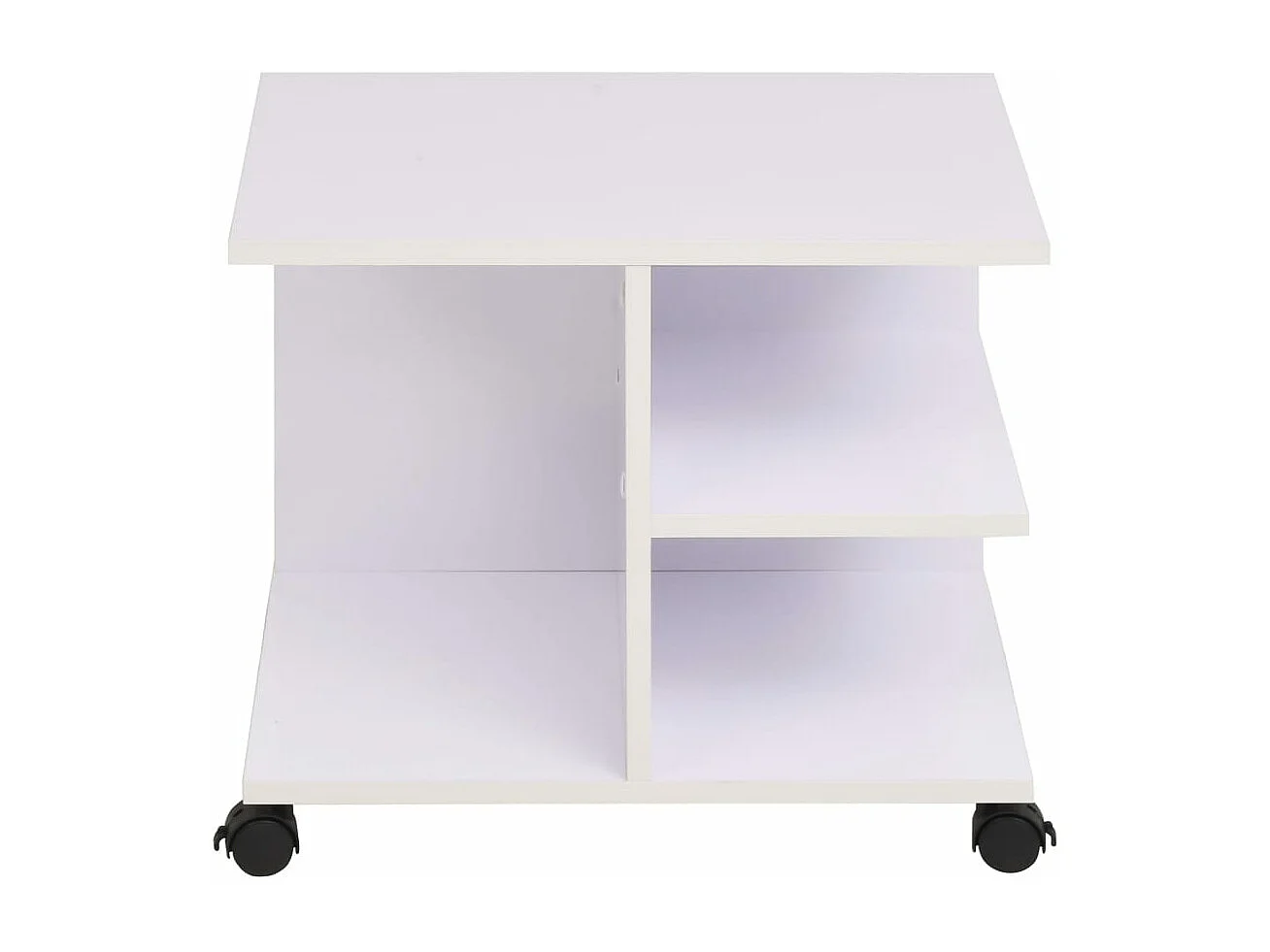 Estante com rodas 50x35x42 cm branco