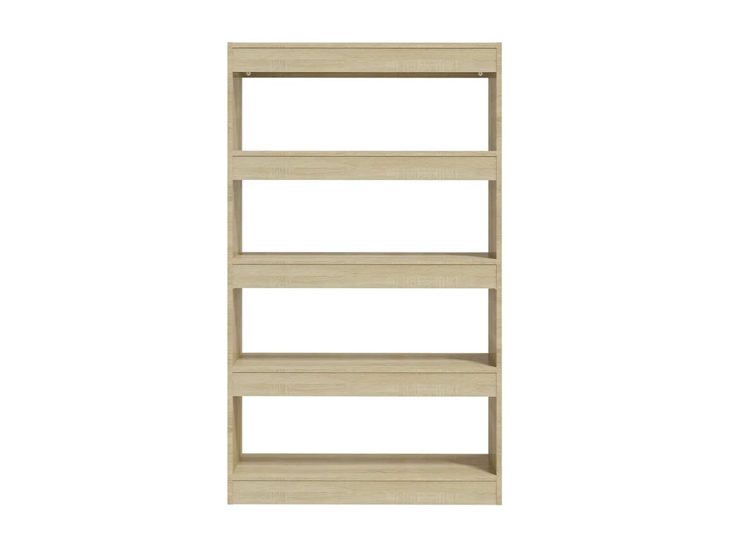 Bibliothèque/Séparateur de pièce Chêne sonoma bois d'ingénierie