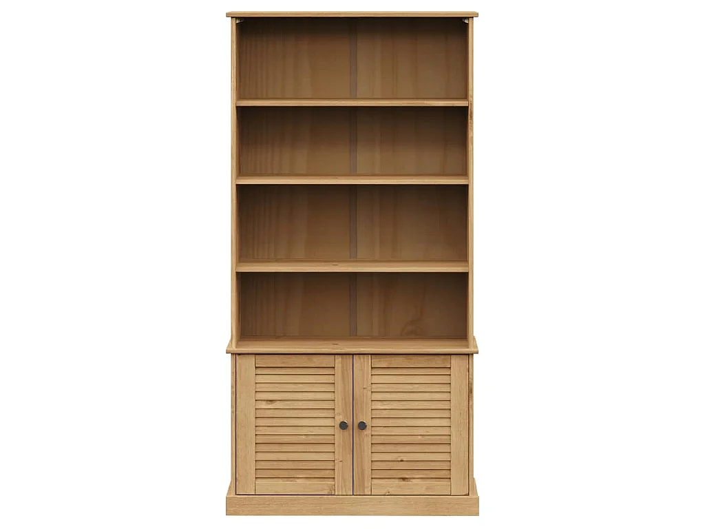 Bibliothèque VIGO 85x35x170 cm bois massif de pin