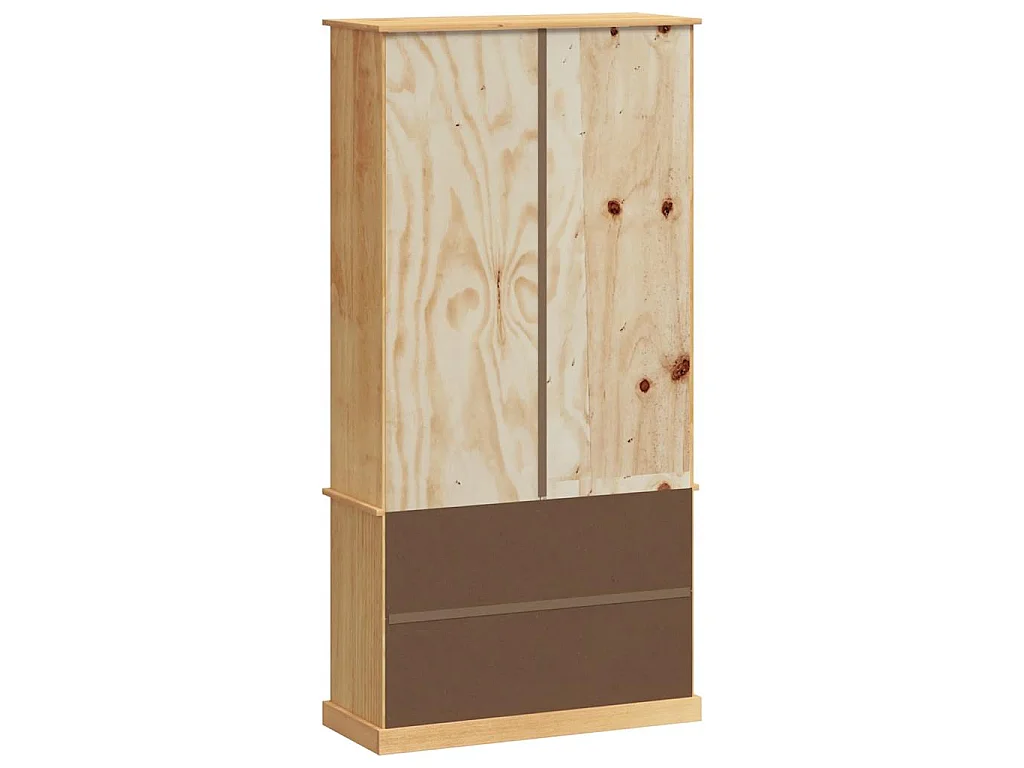 Bibliothèque VIGO 85x35x170 cm bois massif de pin