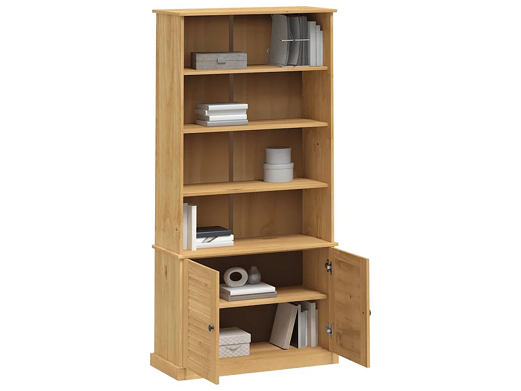 Boekenkast VIGO 85x35x170 cm massief grenenhout
