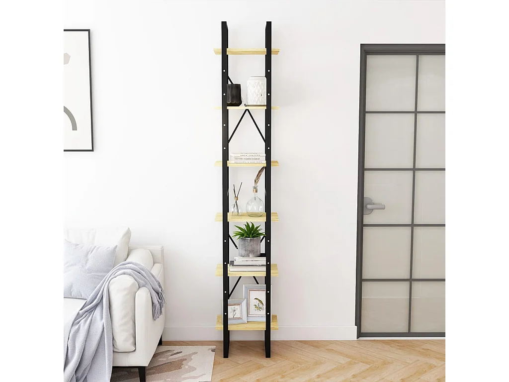 Armoire haute 40x30x210 cm Bois de pin solide