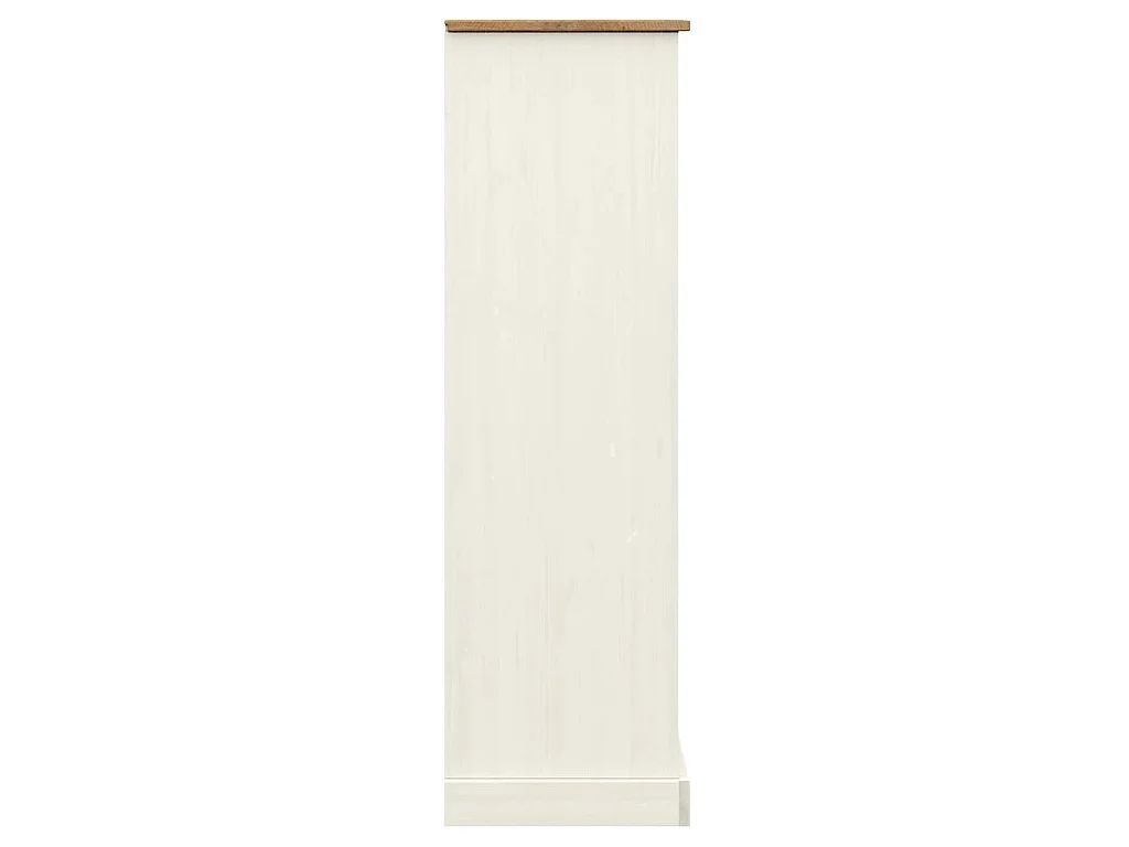 Estante VIGO 90x35x114,5 cm madeira de pinho maciça branco