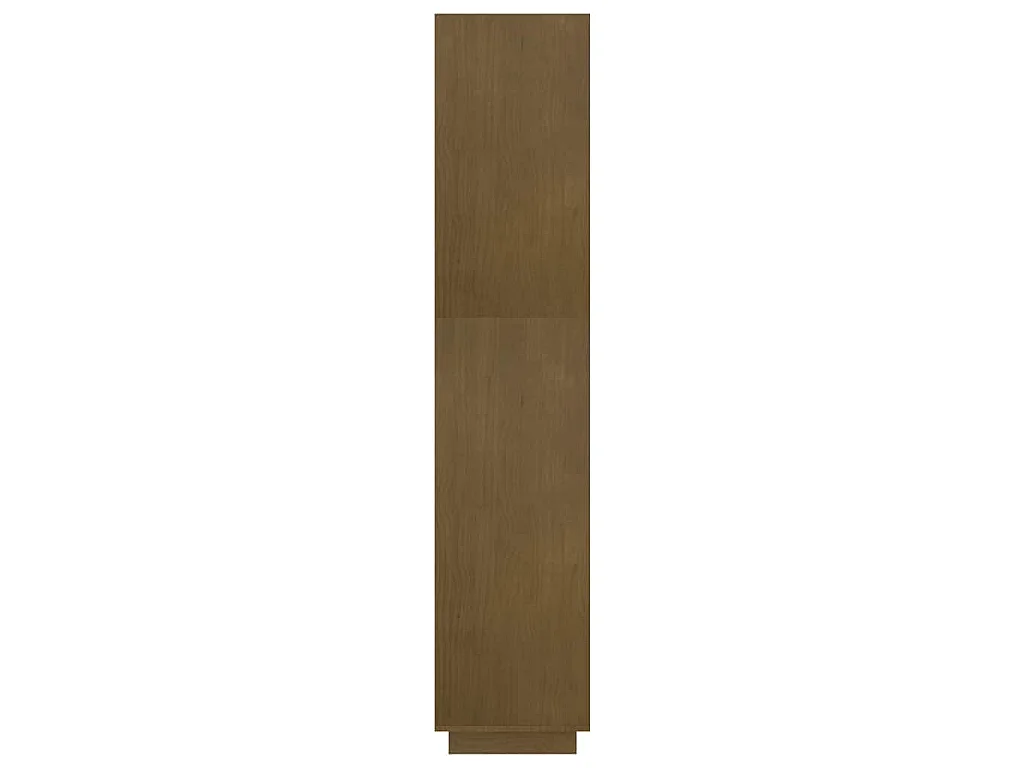 Bibliothèque/Séparateur de pièce Marron miel 60x35x167 cm Pin
