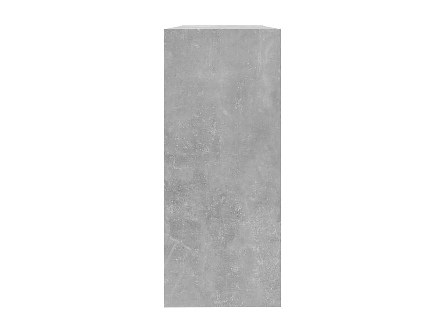 Bibliothèque/Séparateur de pièce Gris béton 100x30x72 cm