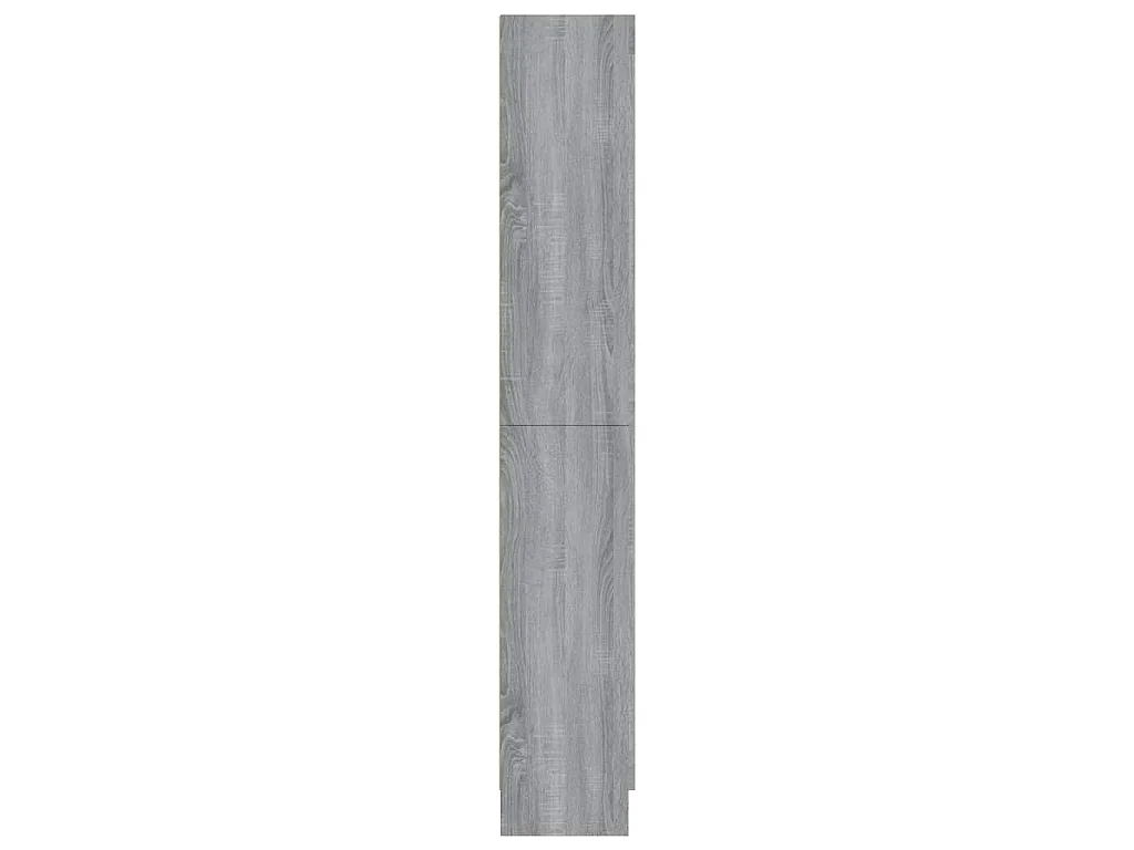 Armoire à vitrine Sonoma gris 82,5x30,5x185cm Bois ingénierie