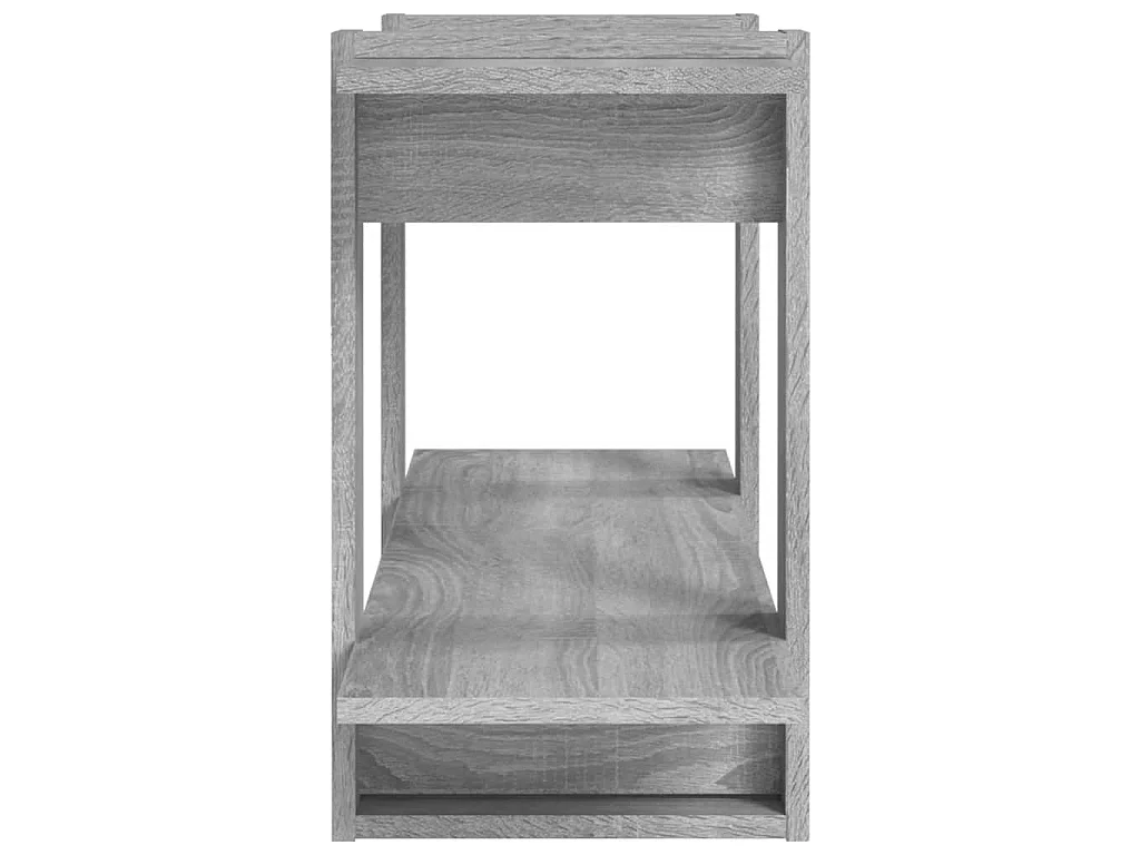 Bibliothèque Sonoma gris 100x30x51 cm Bois d'ingénierie