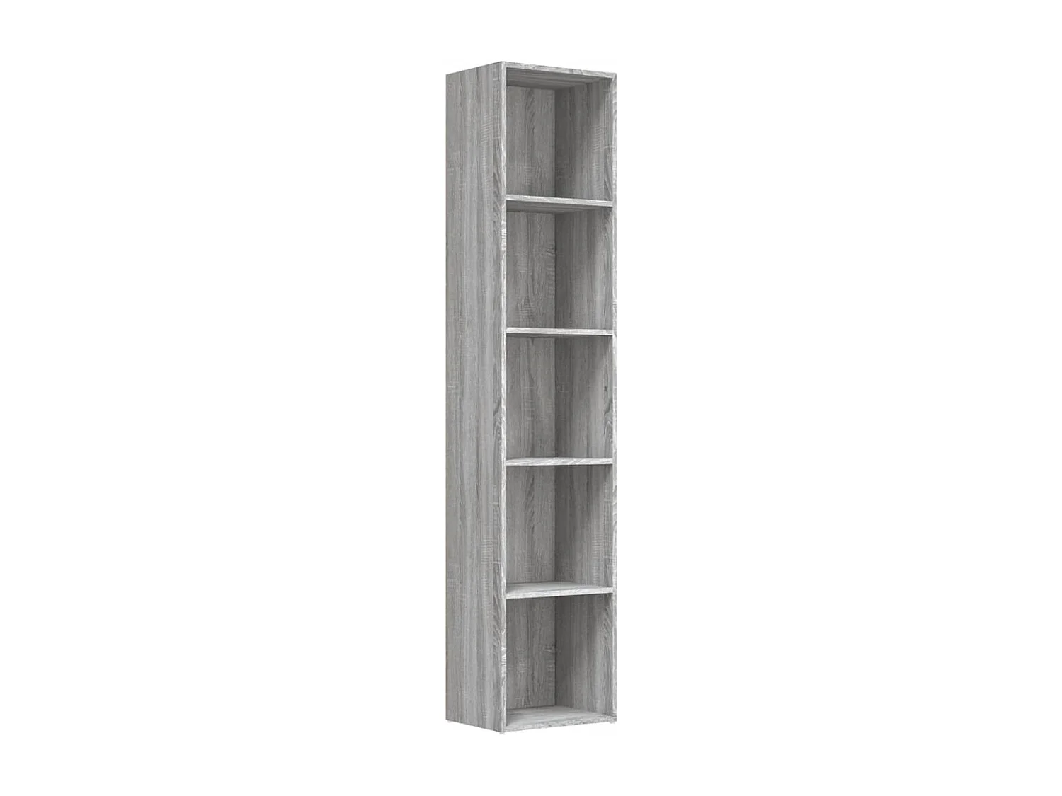 Bücherregal Grau Sonoma 40x30x189 cm Holzwerkstoff