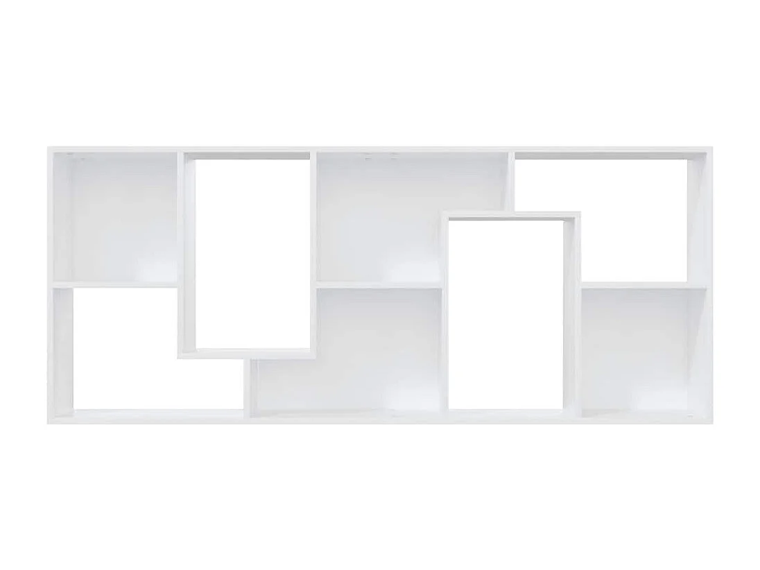 Bücherregal Weiß 67x24x161 cm Holzwerkstoff