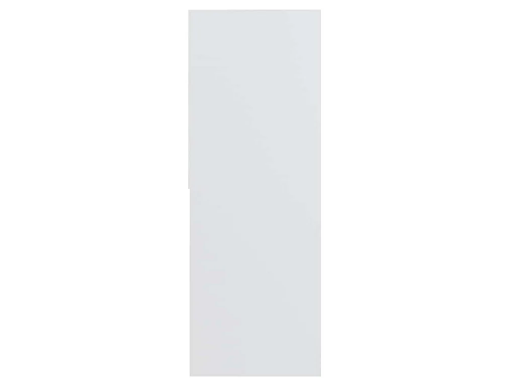 Libreria Bianca 67x24x161 cm in Legno Multistrato