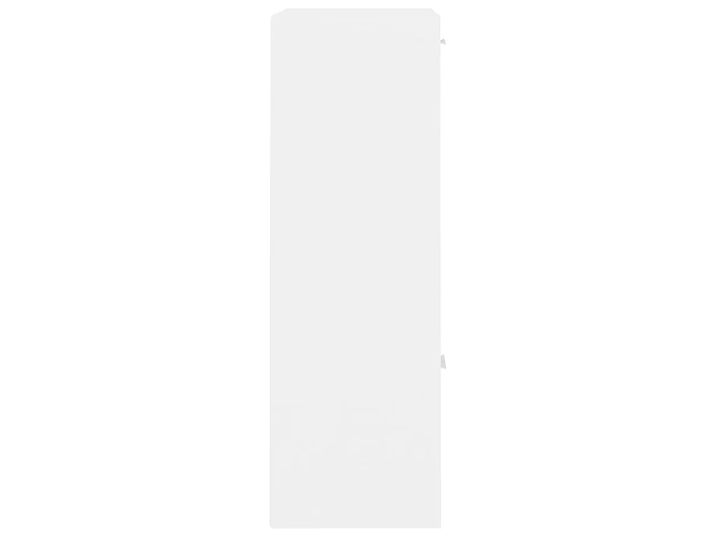Opbergkast 60x29,5x90 cm bewerkt hout wit