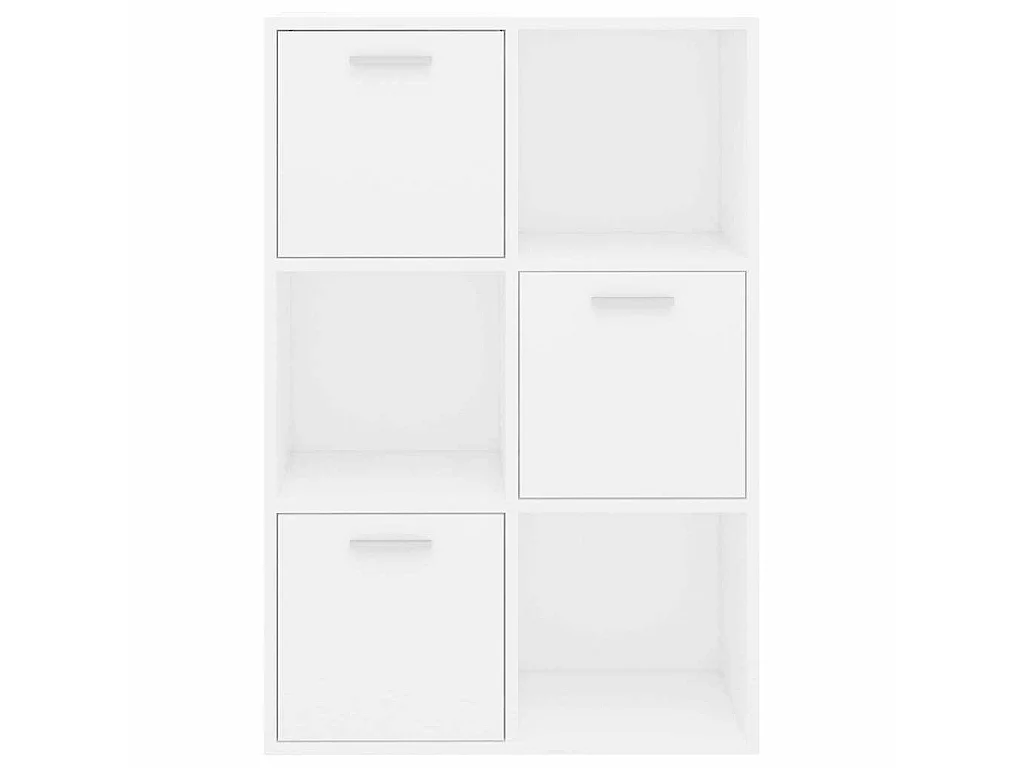 Armadietto Bianco 60x29,5x90 cm in Legno Ingegnerizzato