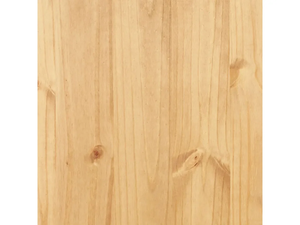 Bücherschrank 3 Fächer Mexiko-Stil Kiefernholz 80x29x100 cm