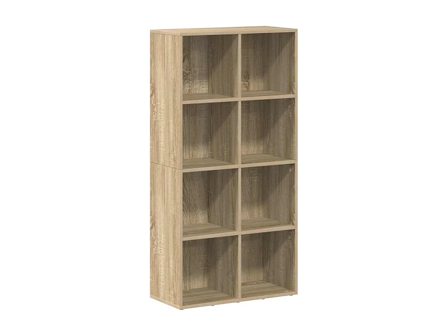 Bibliothèque/Buffet Chêne sonoma 66x30x130 cm Bois d’ingénierie