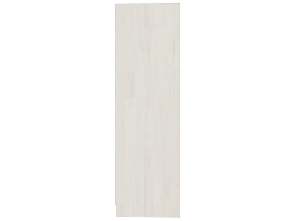 Estante/divisória 104x33,5x110 cm pinho maciço branco