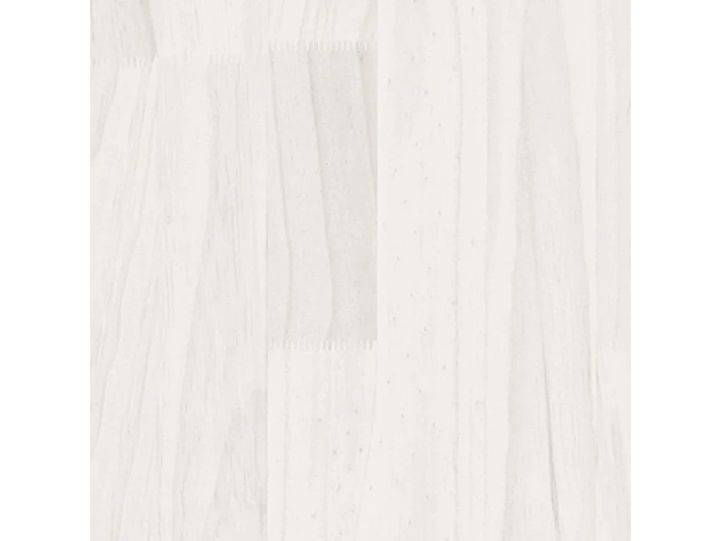 Estante/divisória 104x33,5x110 cm pinho maciço branco