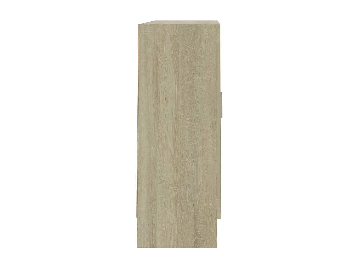 Armoire à vitrine Chêne sonoma 82,5x30,5x80cm Bois d'ingénierie