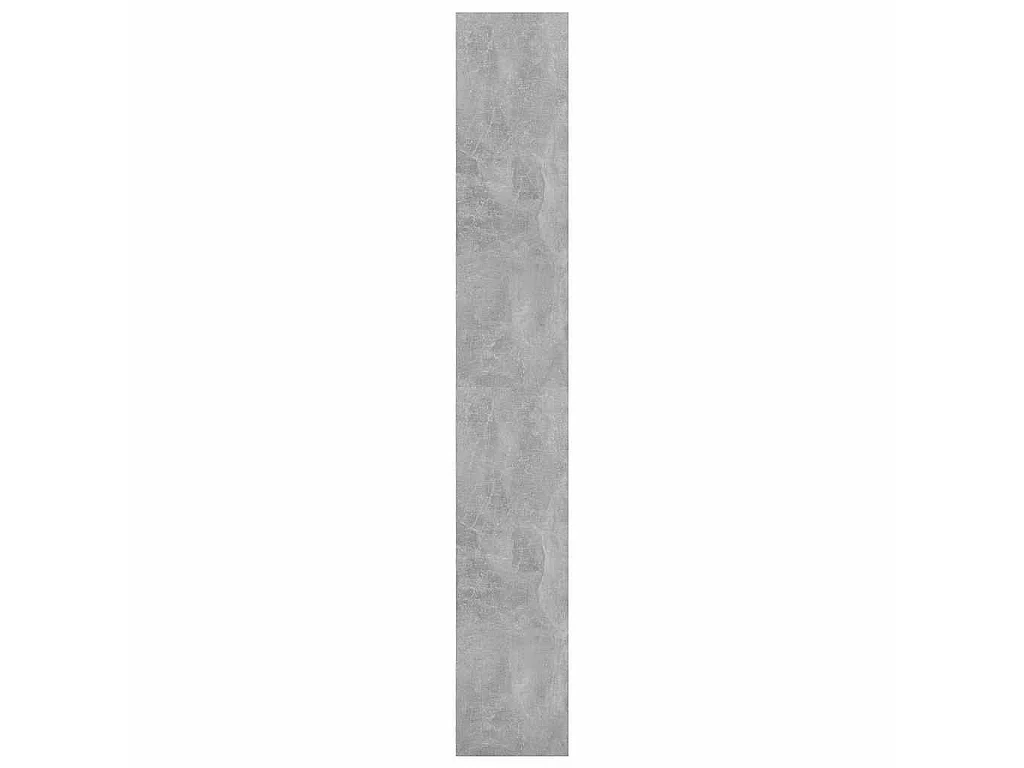 Libreria/Divisorio Grigio Cemento 80x30x198 cm in Truciolato