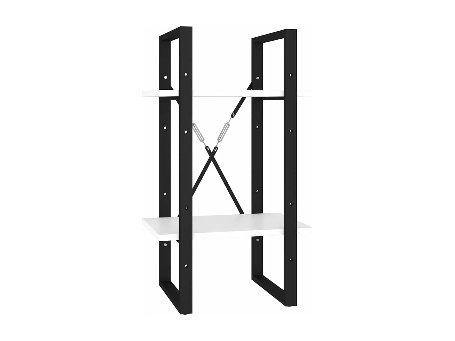 Bibliothèque à 5 niveaux Blanc 40x30x175 cm Bois ingénierie