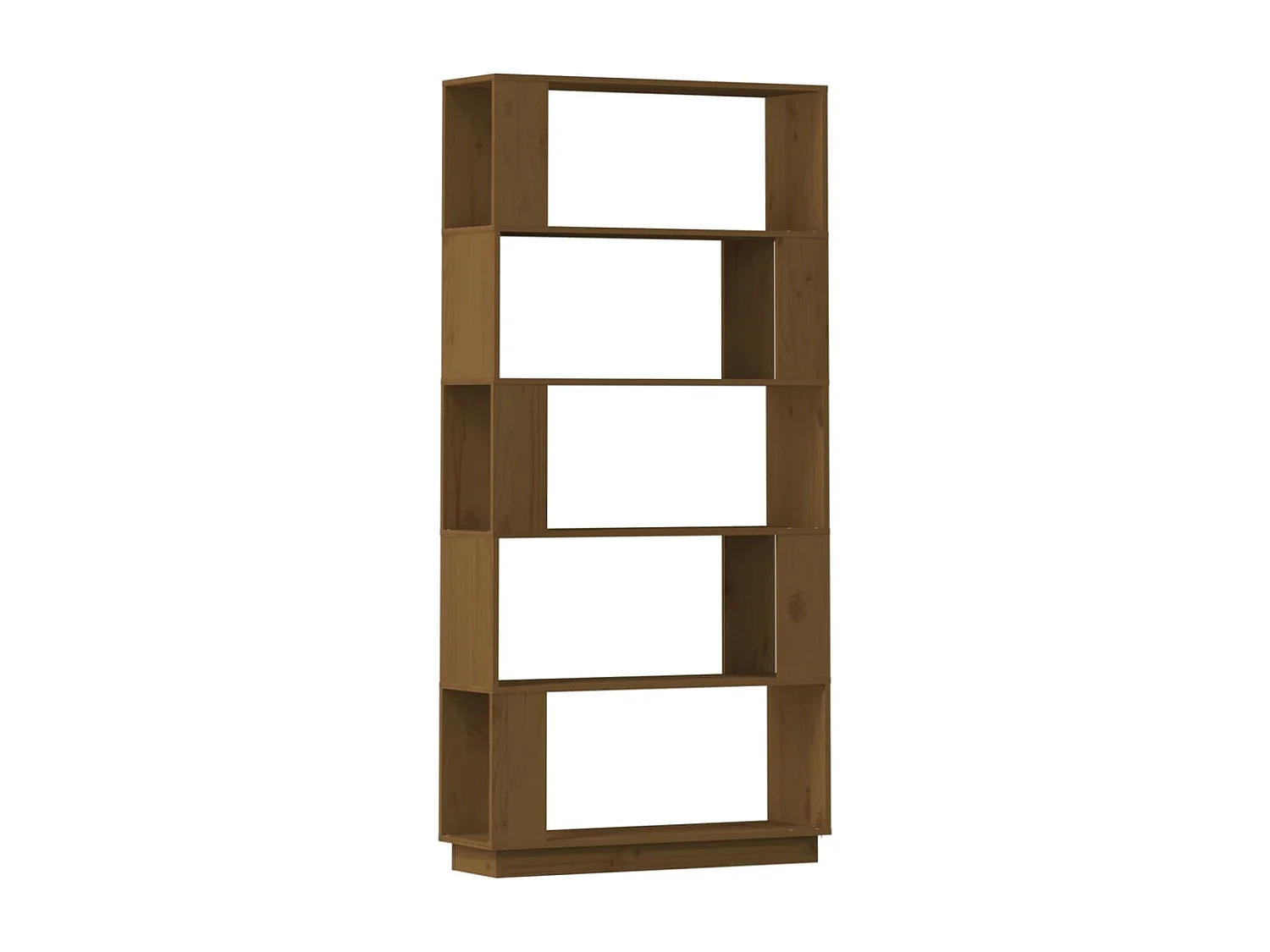 Bibliothèque/Cloison Marron miel 80x25x163,5 cm Pin solide