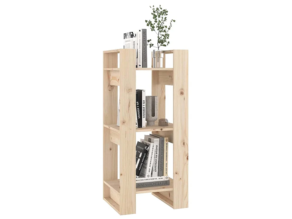 Bibliothèque/Séparateur de pièce 41x35x91 cm Pin massif