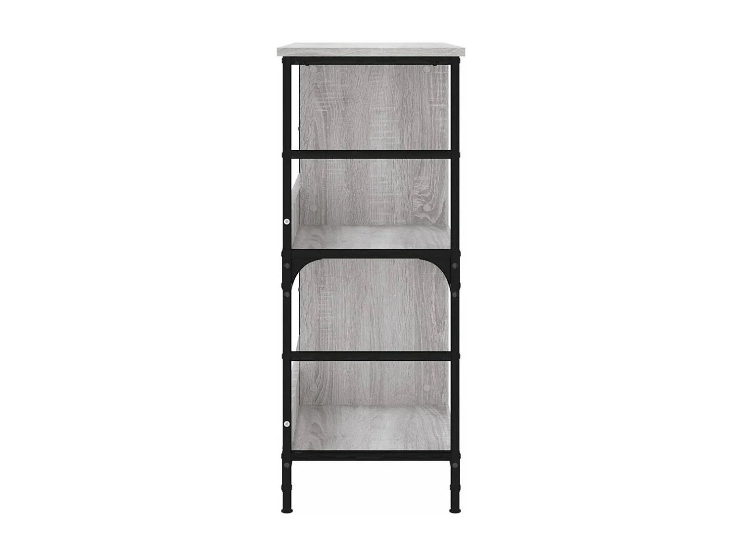 Bücherregal Grau Sonoma 78,5x33x82 cm Holzwerkstoff