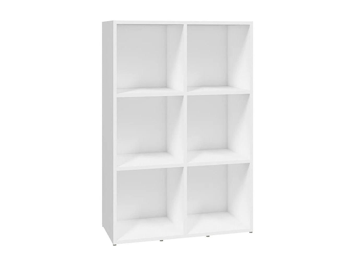 Bücherregal/Sideboard Weiß 66x30x98 cm Holzwerkstoff