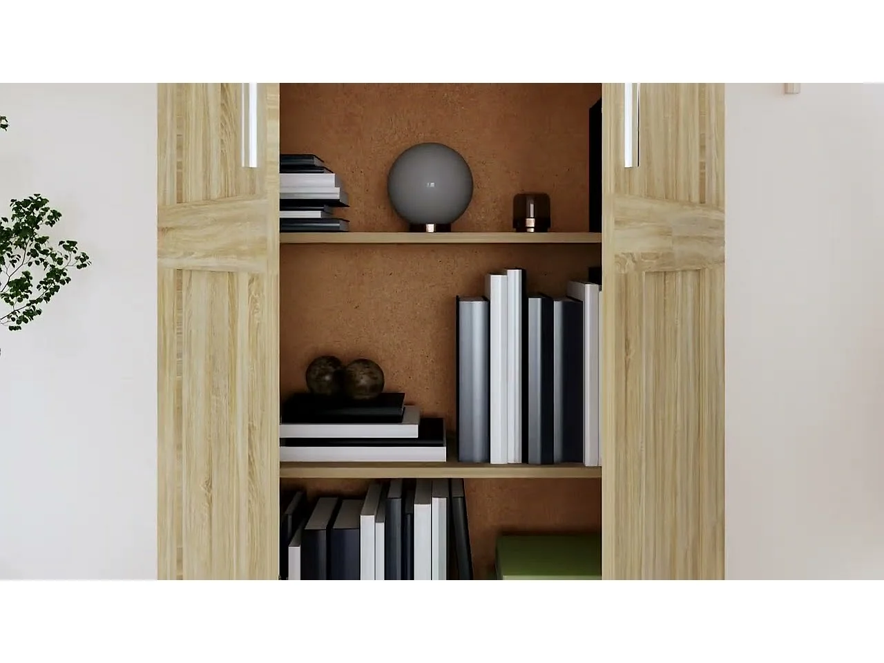 Bibliothèque Chêne sonoma 82,5x30,5x150 cm Bois d’ingénierie