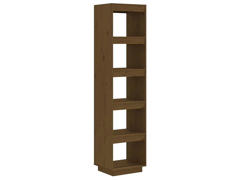 Bibliothèque/Cloison Marron miel 40x35x167 cm Pin solide