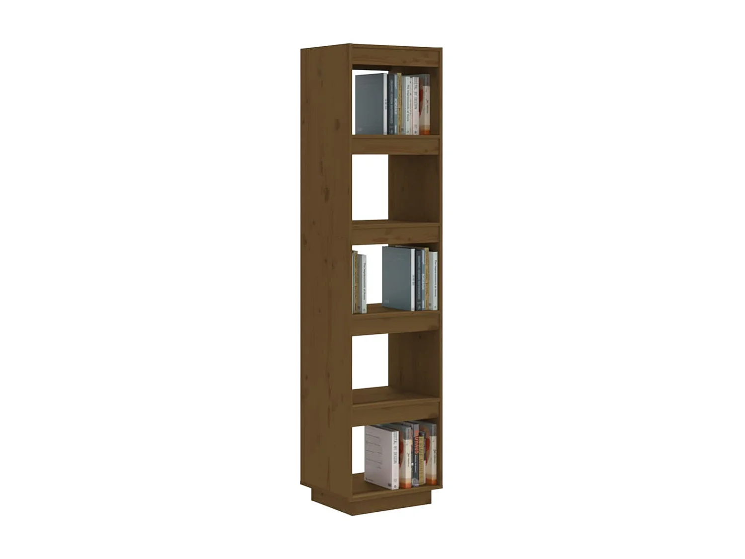 Bibliothèque/Cloison Marron miel 40x35x167 cm Pin solide