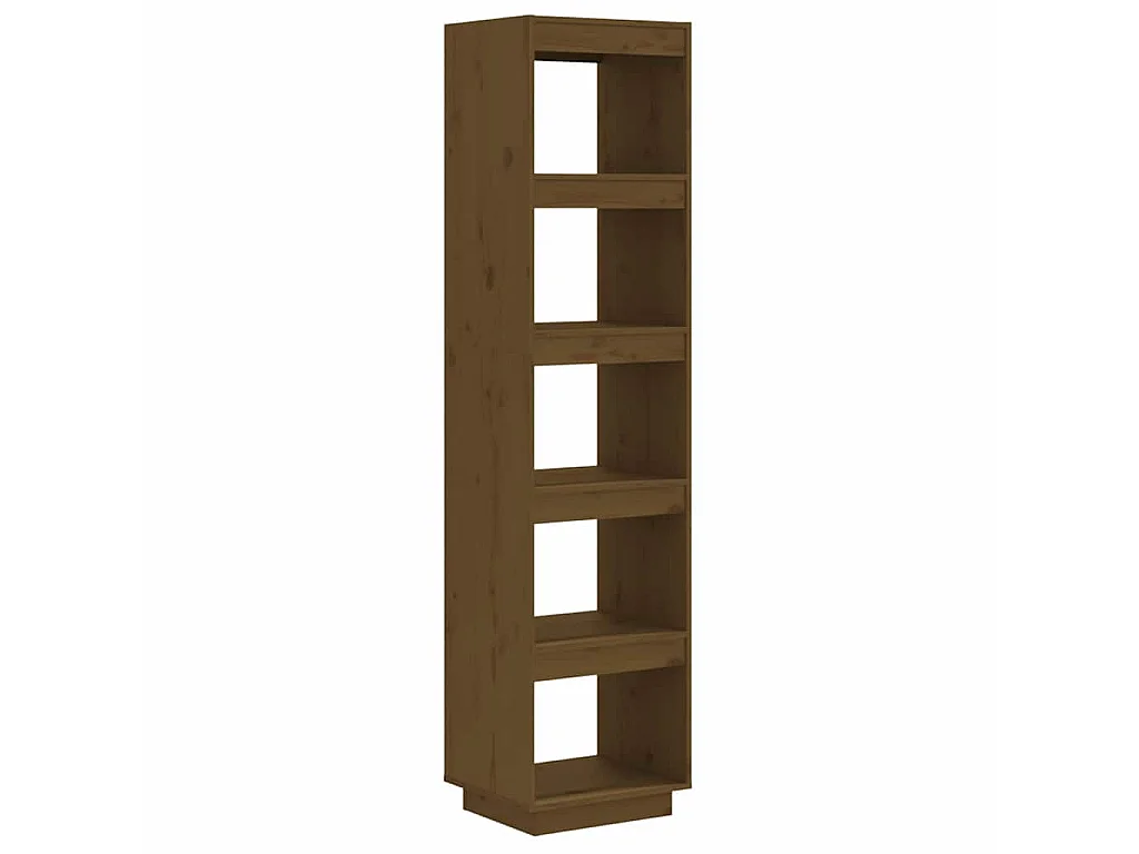 Bibliothèque/Cloison Marron miel 40x35x167 cm Pin solide
