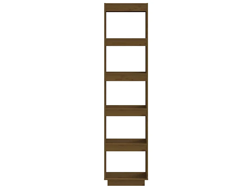 Bibliothèque/Cloison Marron miel 40x35x167 cm Pin solide