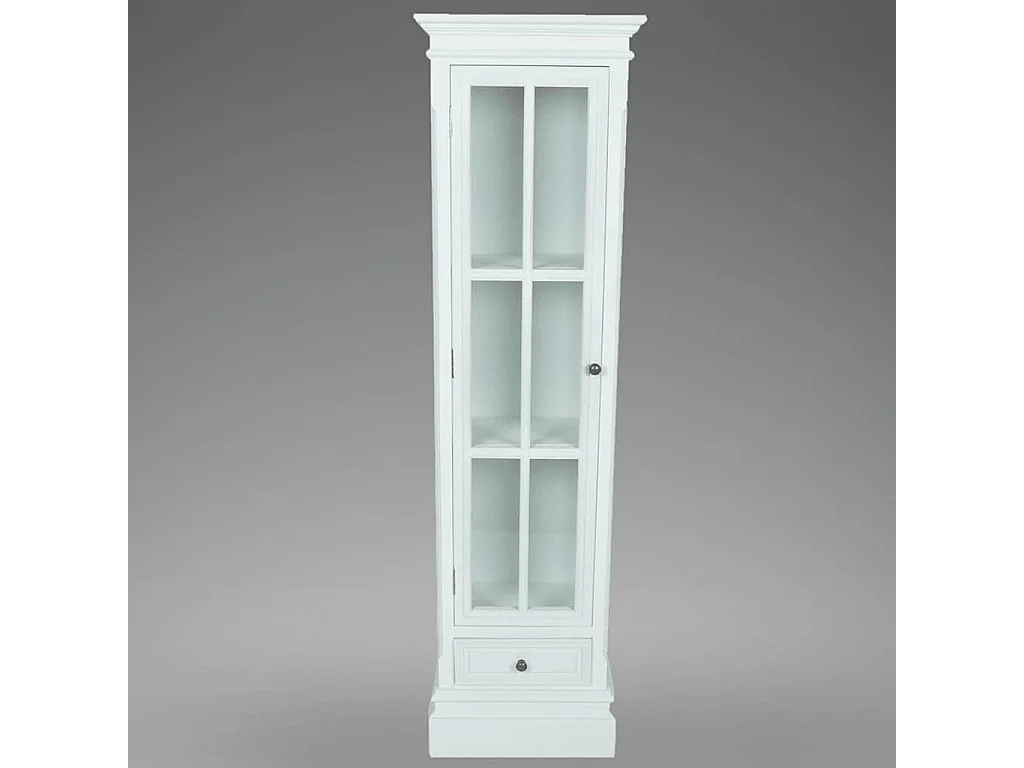 Estante com 3 prateleiras elegante madeira branco