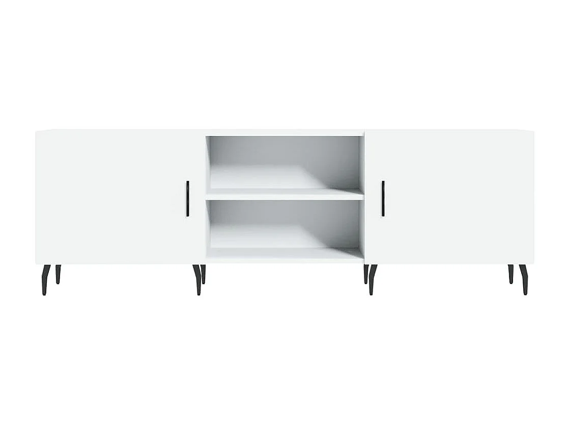 TV-Schrank Weiß 150x30x50 cm Holzwerkstoff