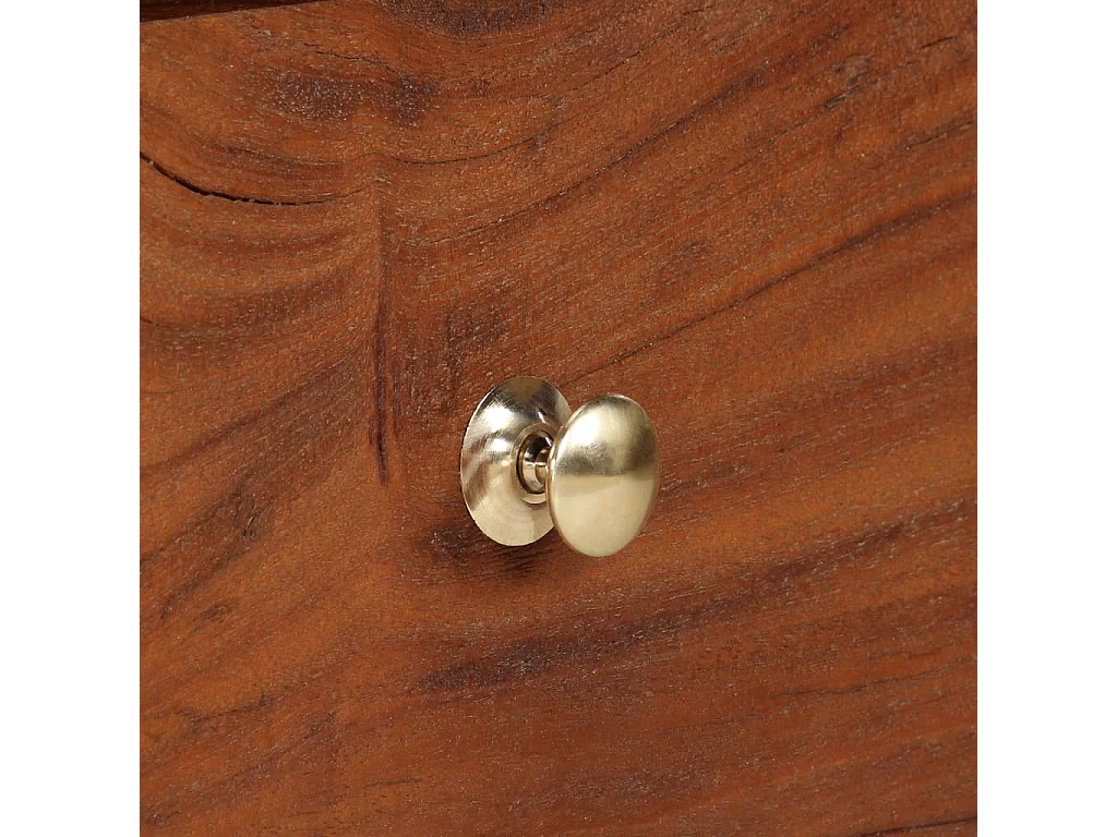 Mueble para TV de madera maciza reciclada 140x30x40 cm