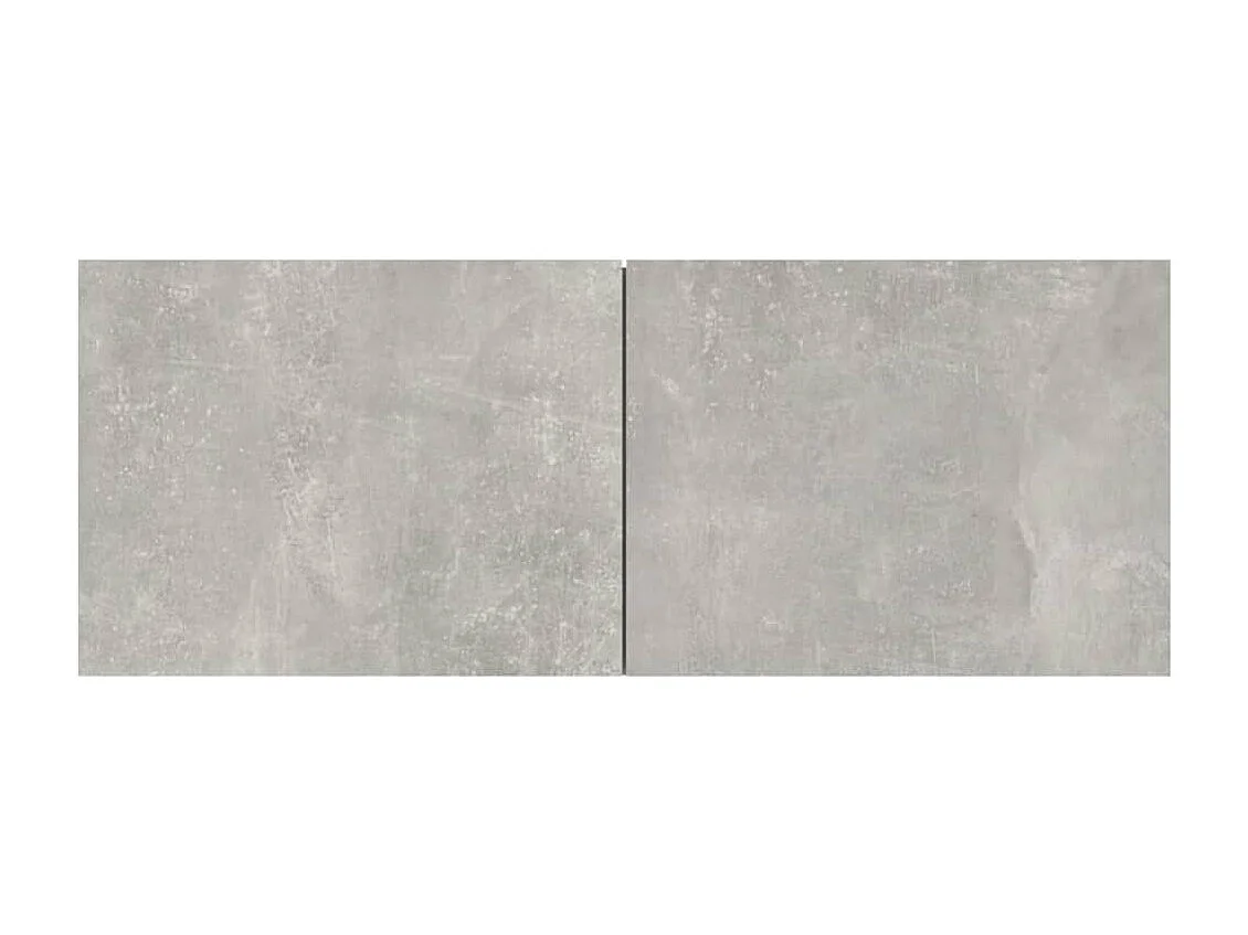 Set de muebles de TV 6 pzas madera contrachapada gris hormigón