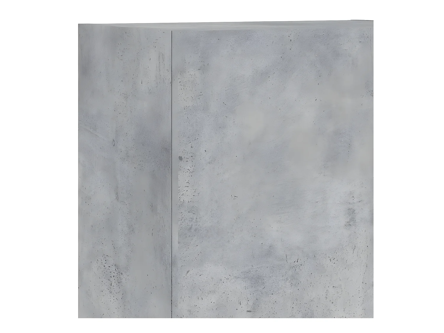 Zestaw mebli ściennych TV z 5 elementów z inżynierskiego drewna w szarym betonie