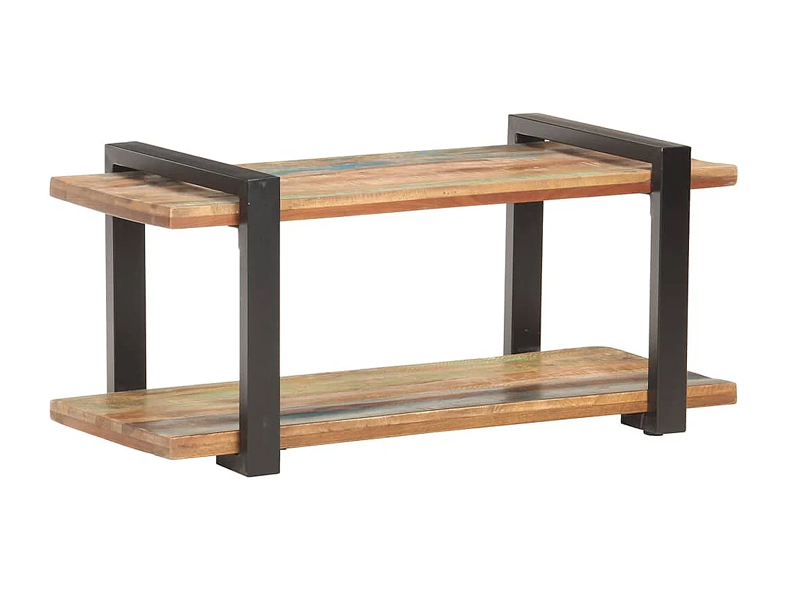 Tv-meubel 90x40x40 cm massief gerecycled hout