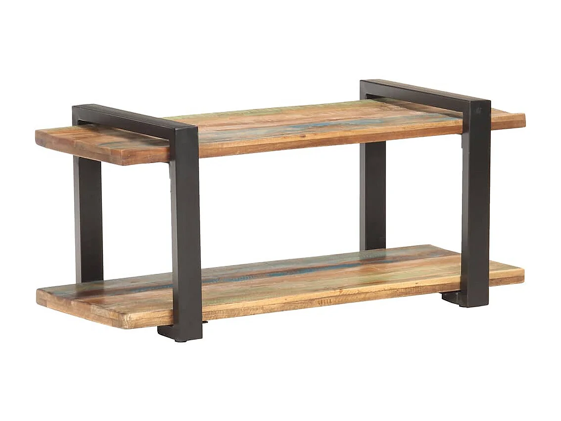 Tv-meubel 90x40x40 cm massief gerecycled hout
