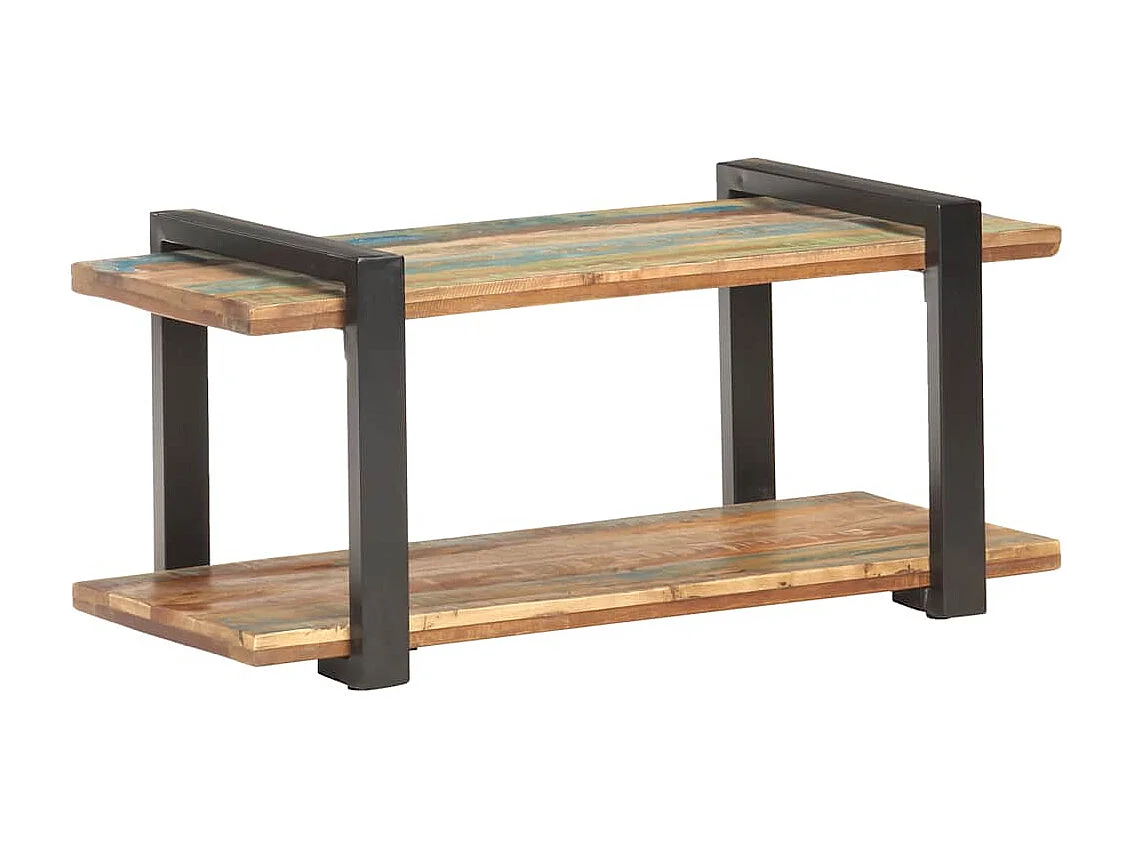 Tv-meubel 90x40x40 cm massief gerecycled hout