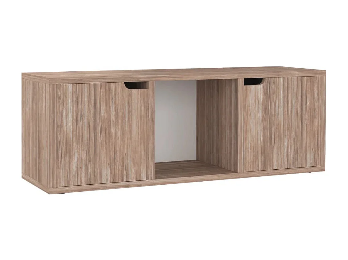 Meuble TV Chêne Sonoma gris 88,5x27,5x30,5 cm Bois d’ingénierie