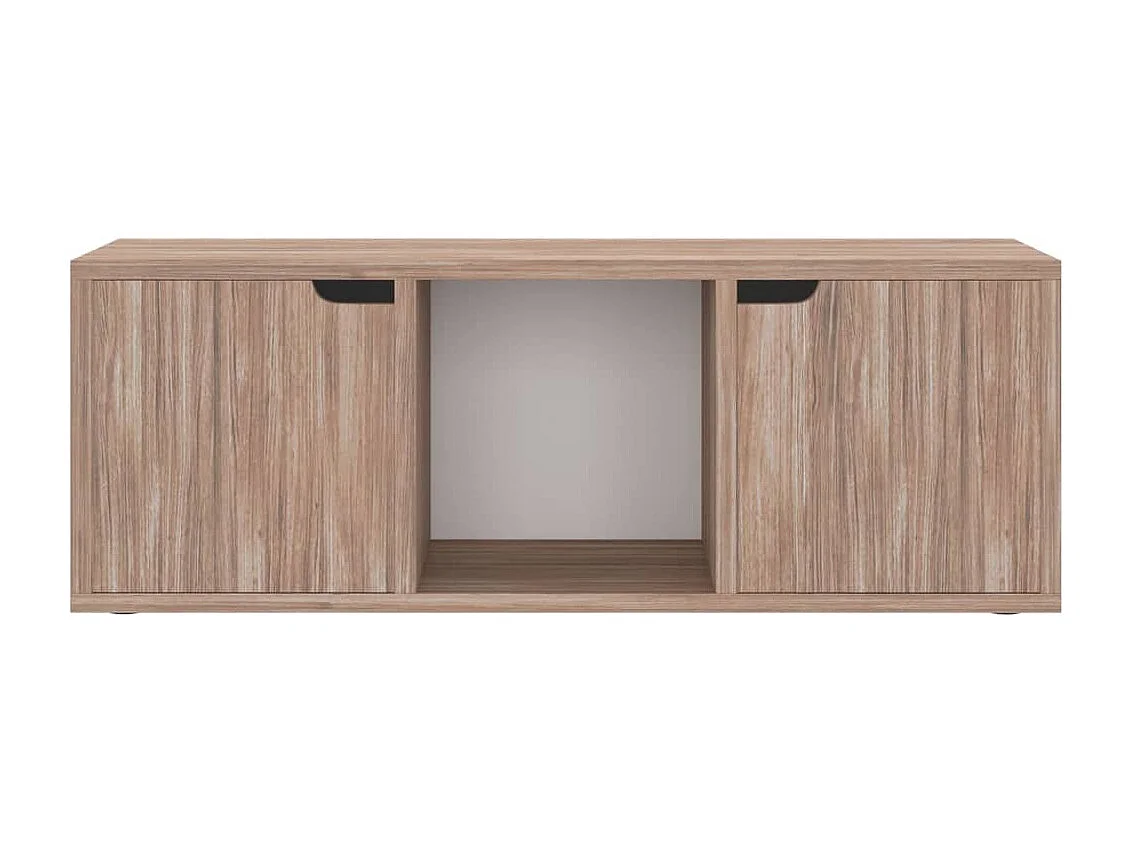 Meuble TV Chêne Sonoma gris 88,5x27,5x30,5 cm Bois d’ingénierie
