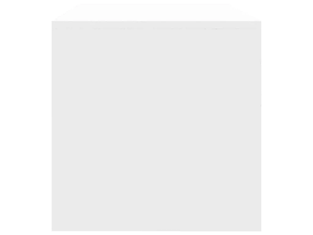 Meuble TV Blanc 120x40x40 cm Bois d'ingénierie