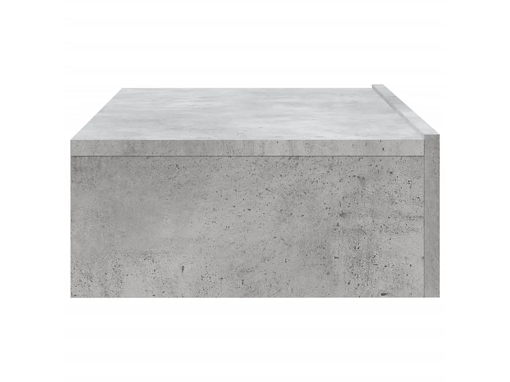 Tv-meubel met LED-verlichting 60x35x15,5 cm betongrijs