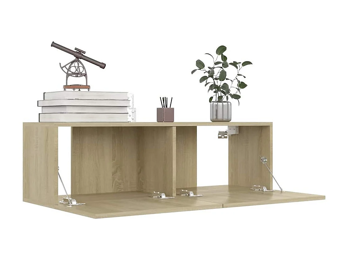 TV-Schrank Sonoma-Eiche 100x30x30 cm Holzwerkstoff