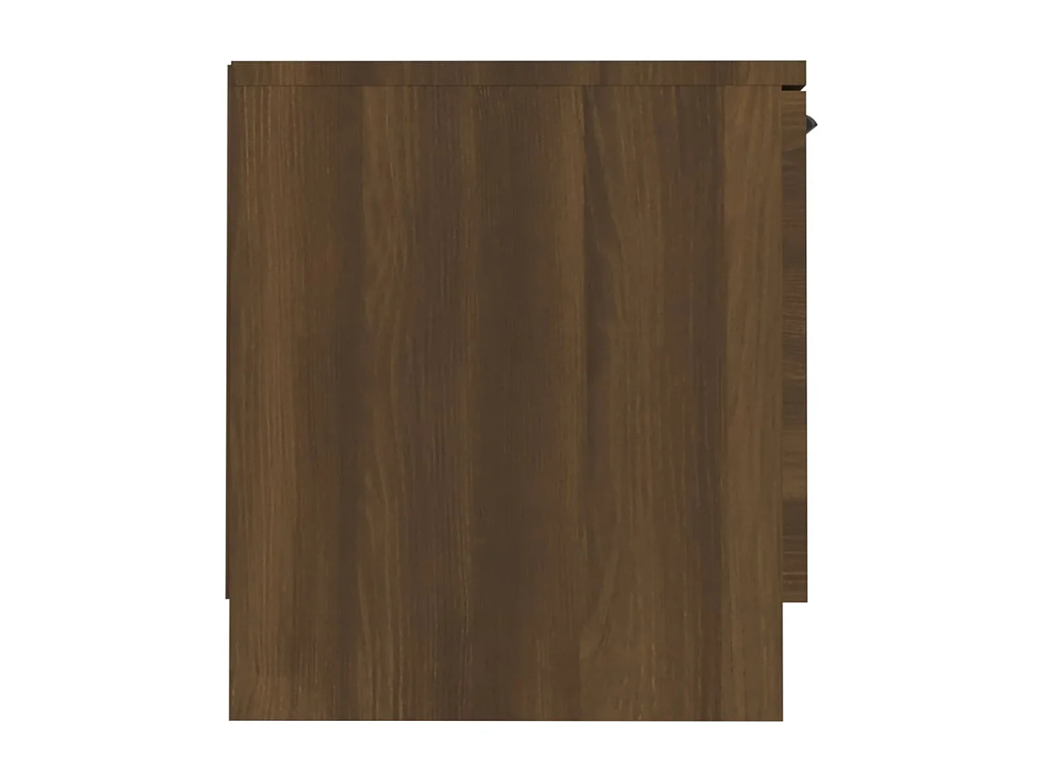 Móvel p/ TV140x35x40cm madeira processada cor carvalho castanho